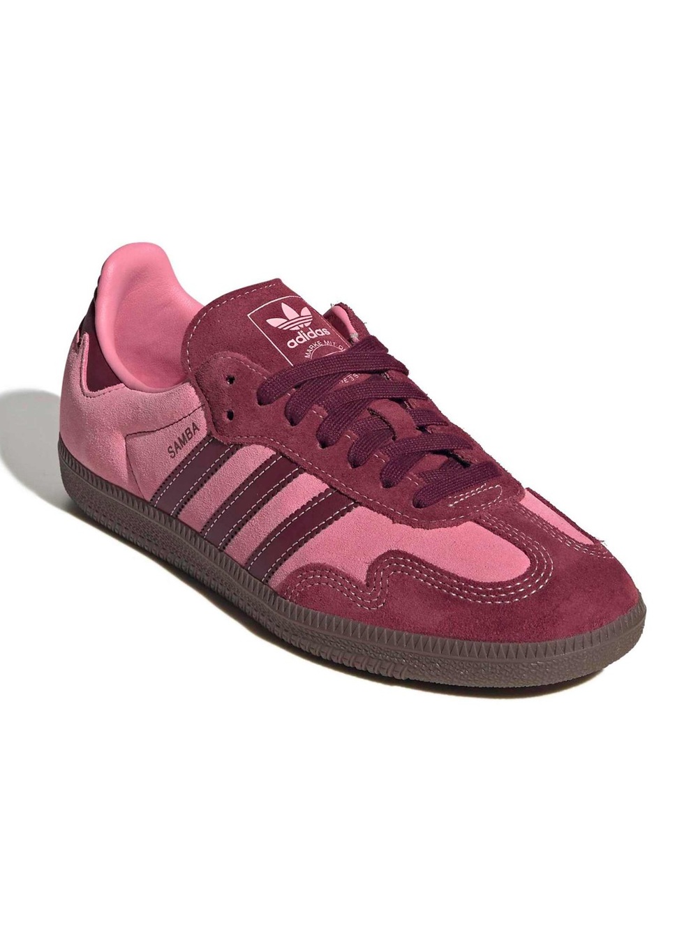 Adidas Pink & Burgundy Sneakers Women’s 5.5 New Without Tags